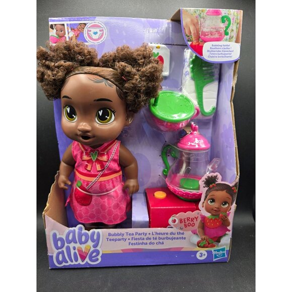 Baby Alive Bubbly Tea Party Doll Set With Accessories For Kids Ages 3+ - Picture 1 of 10